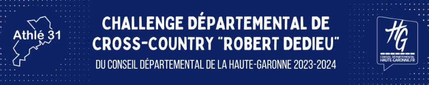 Résultats du challenge départemental de cross