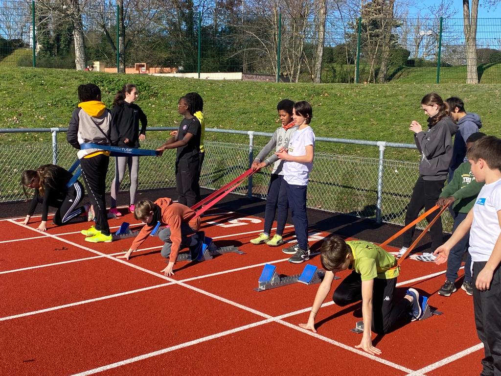 Stage d’athlétisme des vacances d’hiver