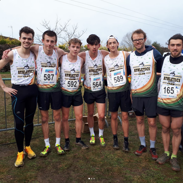 ACCR 2ème aux 1/4 de finale des championnat de France de Cross