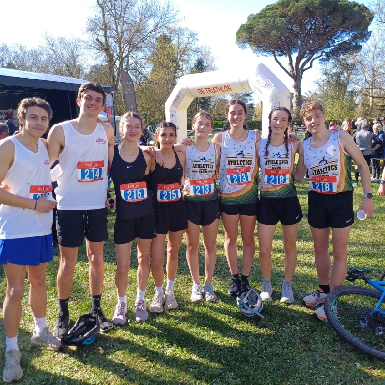 Les cadets de l’ACCR au Run&Bike de Labège