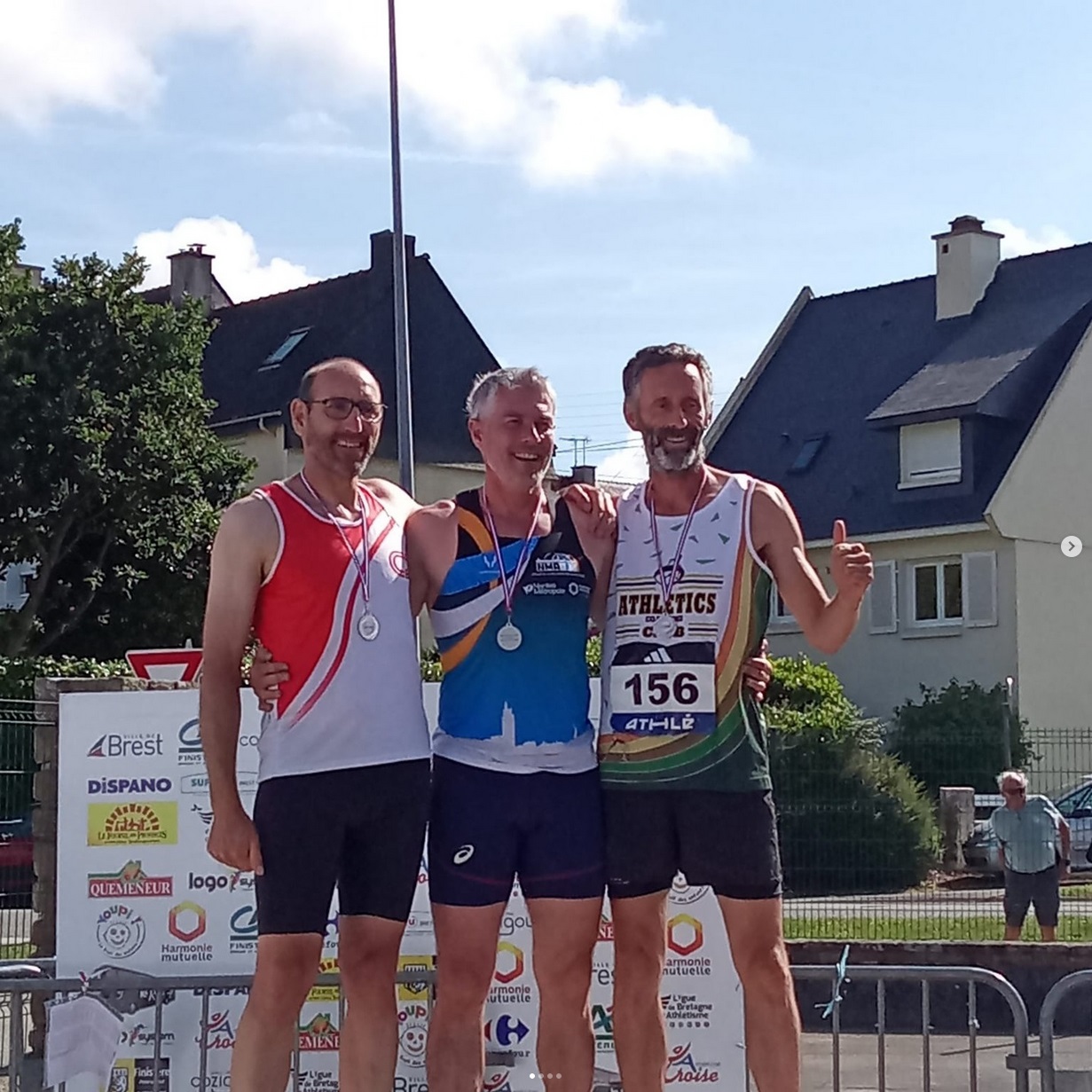 Des médailles pour l’ACCR aux championnats de France Master