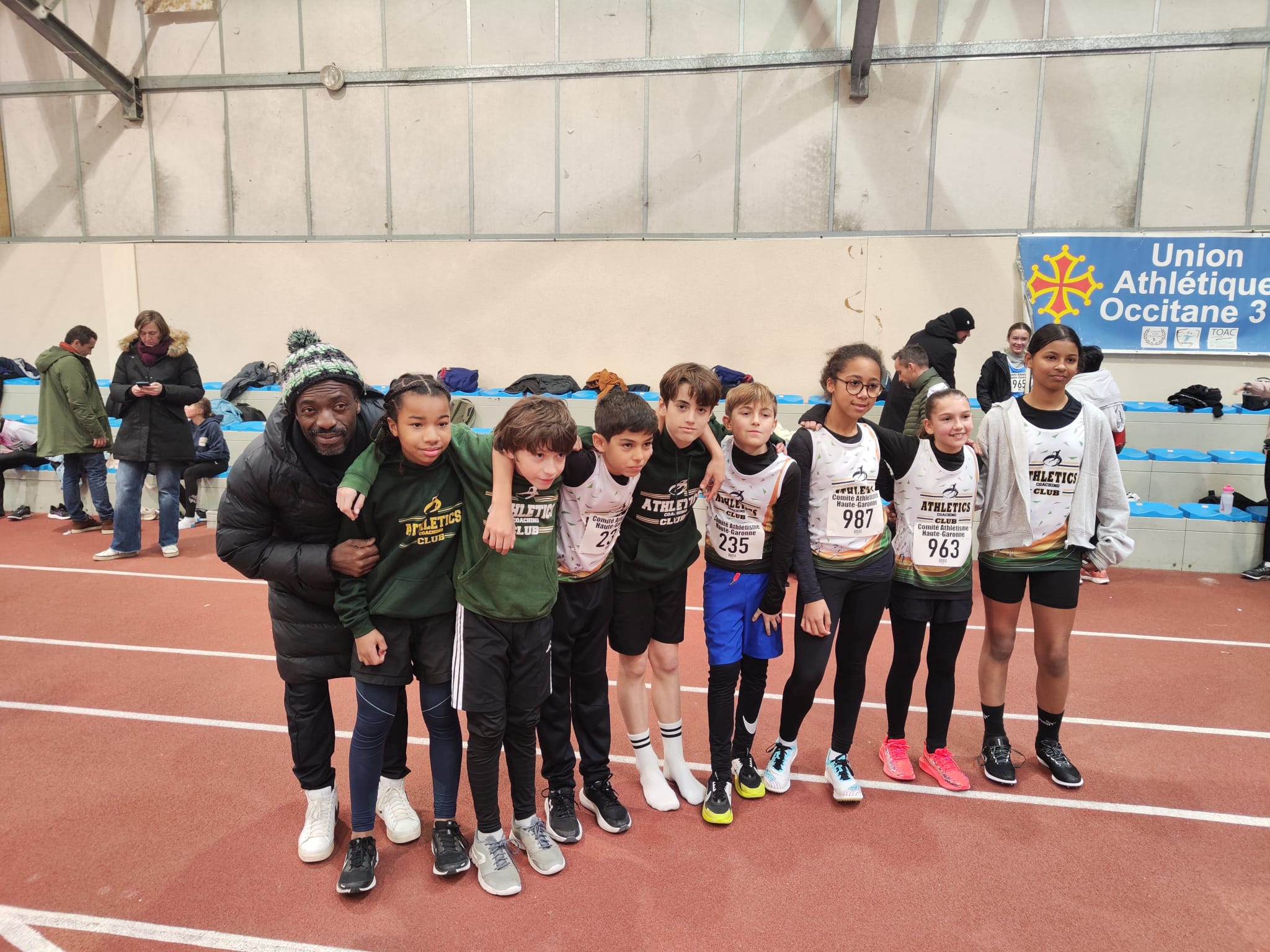 Championnats départementaux épreuves combinées Benjamins en salle