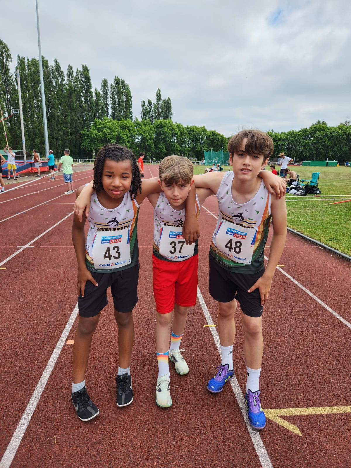 Championnats départementaux épreuves combinées Benjamins Minimes