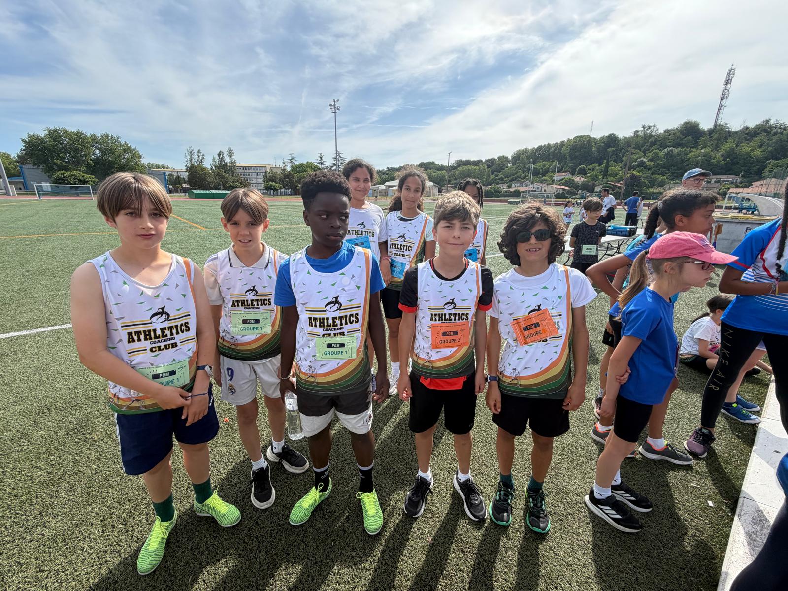 Compétition EA Kid Athlé et PO triathlon à Muret
